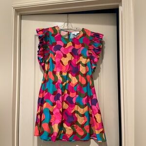 Bright and beautiful dress with side pockets